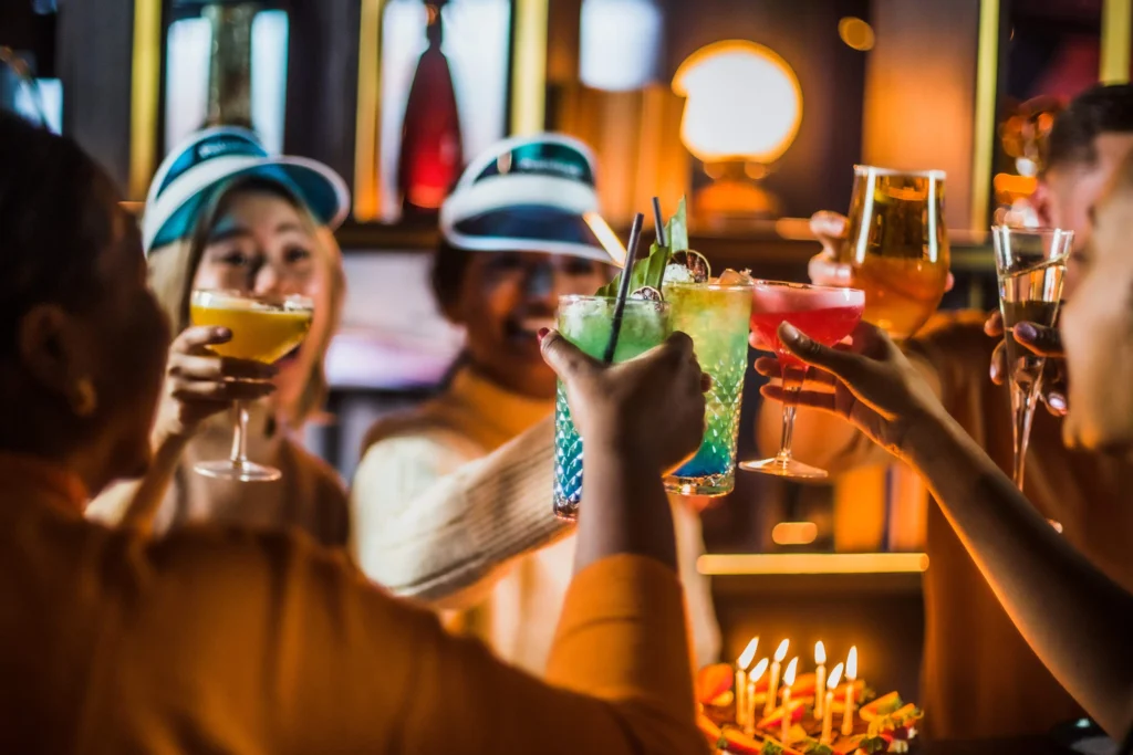special cocktail toast